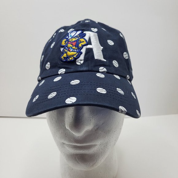 47 Brand Baseball Minor League Cap Adjustable - Kids Hat -Blue - Texas Armadillo - Picture 1 of 11